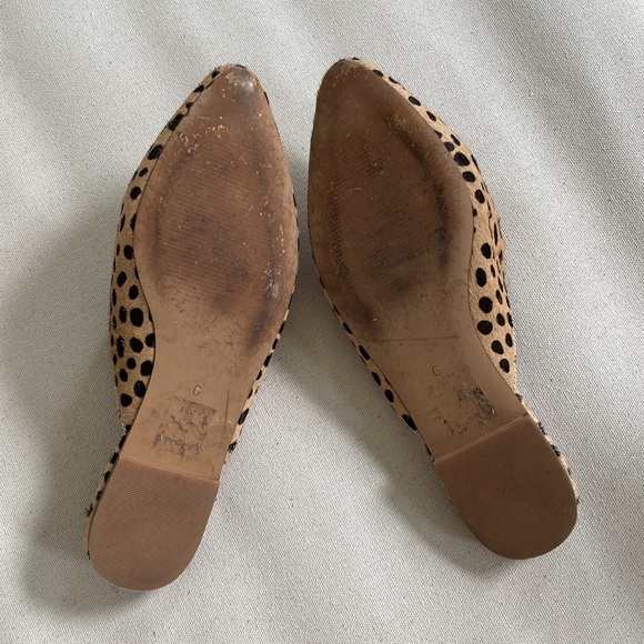 Madewell Animal Pointy Toe Slides/Flats - Picture 2 of 4